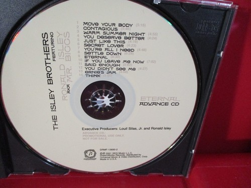 RARE ADVANCE CD!! -- The Isley Brothers - Eternal (2001) -- HARD TO FIND!! - Picture 4 of 7