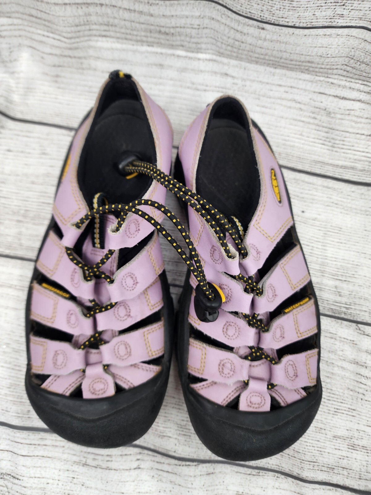 Sandali Keen viola chiaro lavanda viola chiaro escursionismo impermeabili bambina taglia 3