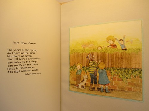 children's poetry SUN THROUGH SMALL LEAVES illus SATOMI ICHIKAWA 1980 hc +dj - Imagen 7 de 10