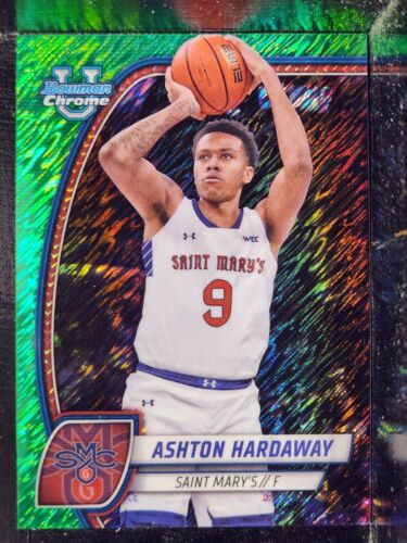 2024 Bowman Chrome U Basketball Parallels (Pick your Card) Green, Purple, Black - Picture 73 of 78