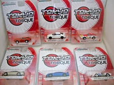 Greenlight Tokyo Torque Series 1 Set of 6 Cars 1:64 Diecast 29880 Nissan Datsun