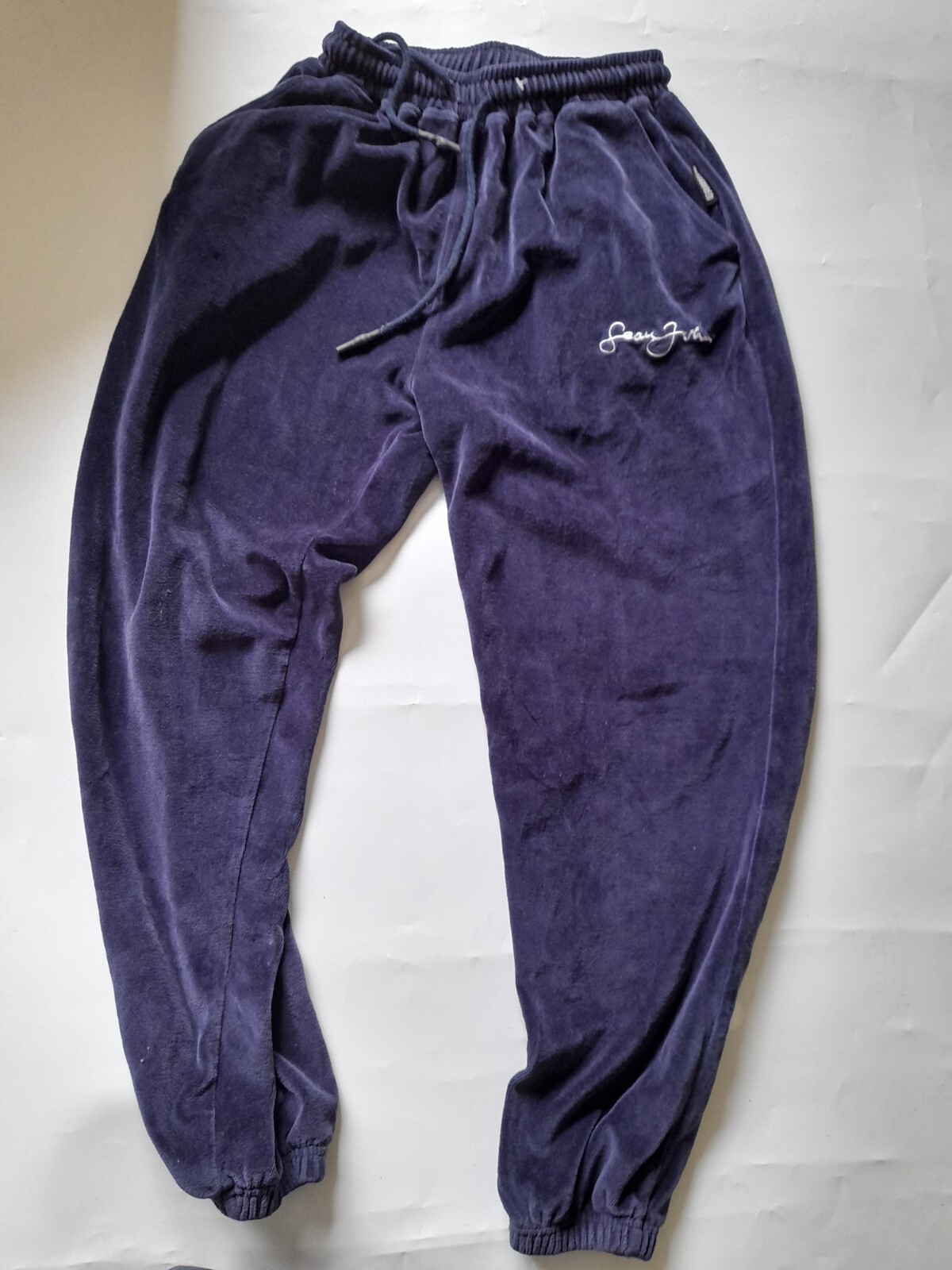 Velour Missguided Tracksuit Bottoms SEAN JOHN X MISSGUIDED Velour