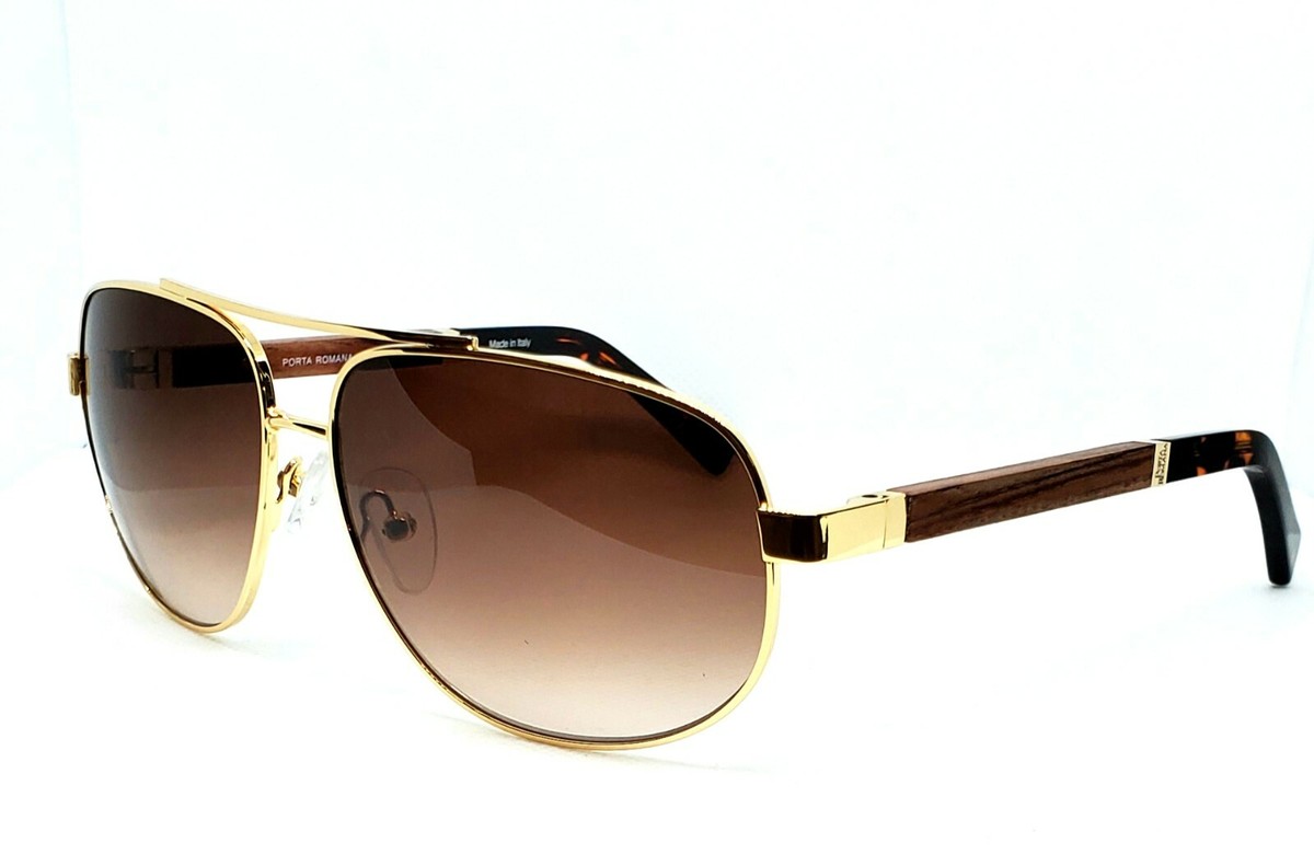 PORTA ROMANA SUNGLASSES PLASTIC METAL COMBO Porta Romana 41 S Pat Pend Vintage 90s Sunglasses – Ed  main image 4