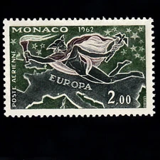 Monaco #C61 Mint Never Hinged 1962 Europa Airmail