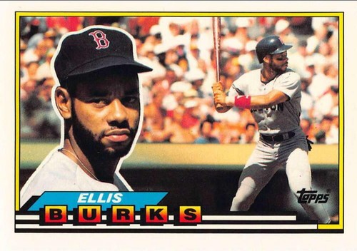1989 Topps Big #259 Ellis Burks NM-MT Red Sox