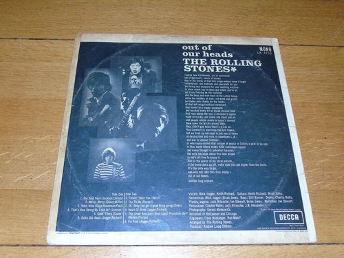 ROLLING STONES - Out Of Our Heads - 1965 UK fourth label 12-track mono LP - Imagen 2 de 8
