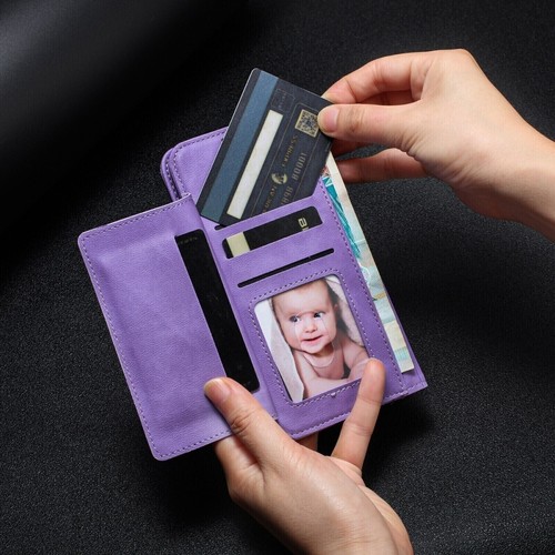 For OnePlus Nord 4 5G Multi-function 7 Card Slots Flip Leather Wallet Case Cover - Picture 8 of 27