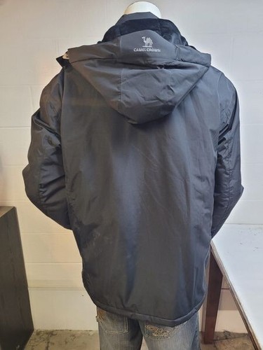 Camel Crown Mens Winter Coat Long Warm Jacket Hood size L / we3814 r4 - Picture 2 of 8