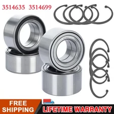 Front & Rear Wheel Bearing Kit for Polaris Ranger 900 Ranger XP 900 Crew 2013-19