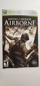 Medal Of Honor Airborne Microsoft Xbox 360 07 Authentic Manual Only Ebay Medal Of Honor Airborne Microsoft Xbox 360 07 Authentic Manual Only Ebay