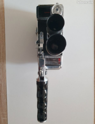 Caméra 8mm Bolex Paillard B8L – Avec Poignée Et Étui – Très Bon état