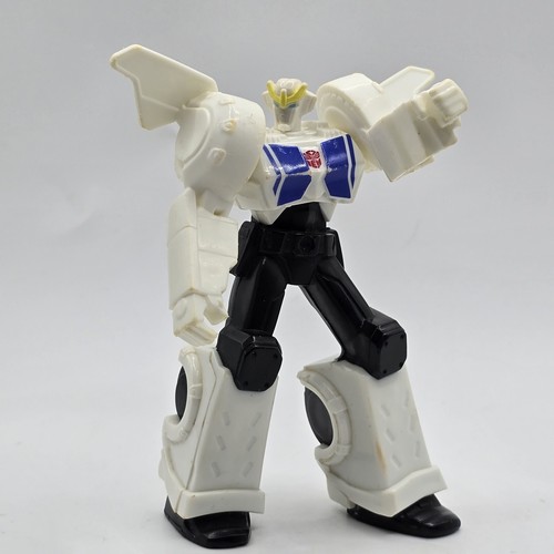 Vintage Transformers Small Toy Strongarm 5" Plastic Robot Cake Topper Toy - Picture 4 of 5