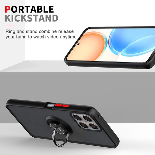 For Honor 90 Lite X8A X9A Magic6 Lite/5 Pro Magnetic Ring Stand Phone Case Cover - Picture 5 of 20