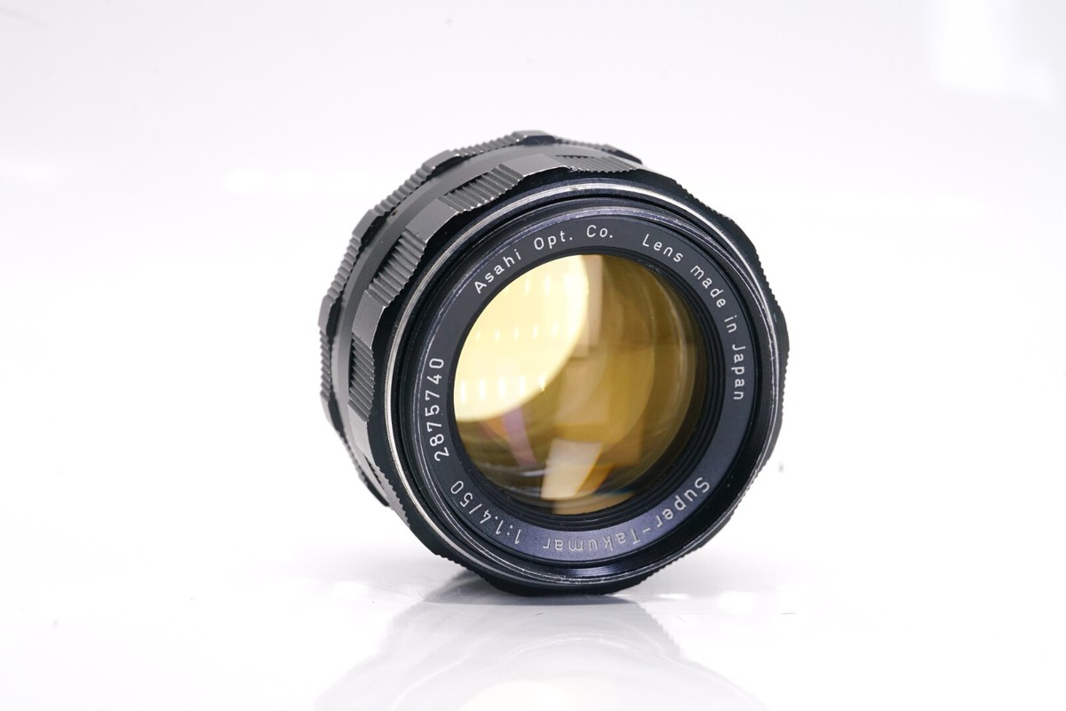お歳暮 時期 Takumar Super Pentax 50mm Works Lens, Mount Screw M42 F1.4 レンズ(単焦点)