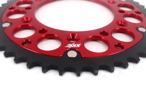 KKE 52T Rear Sprocket for Honda CRF250R CRF450R 2004-2023 CRF450X 04-2021 Red - Picture 2 of 10