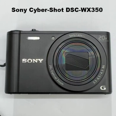 Sony Cyber-shot DSC-WX350 Digital Camera 18.2MP 20x Optical