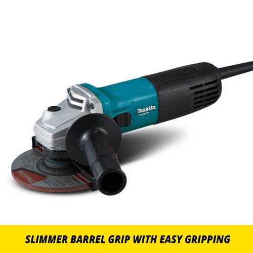 Makita 5 Inch 125mm 720W Angle Grinder Corded Electric Grinding Tool Plus Case - Picture 11 of 20