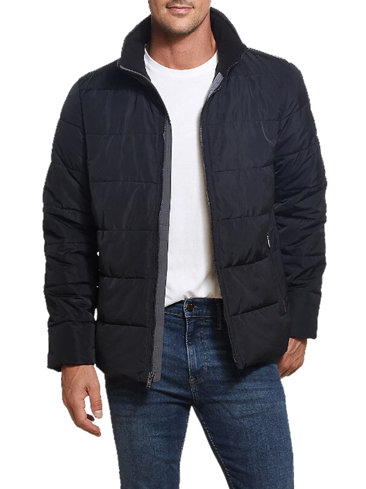 Weatherproof Men's Ultra Luxe Puffer Jacket Black