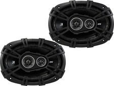 KICKER 43DSC69304 CAR AUDIO STEREO 6X9"3-WAY DS SERIES COAXIAL SPEAKERS SET/PAIR