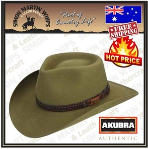 akubra snowy river hat ebay