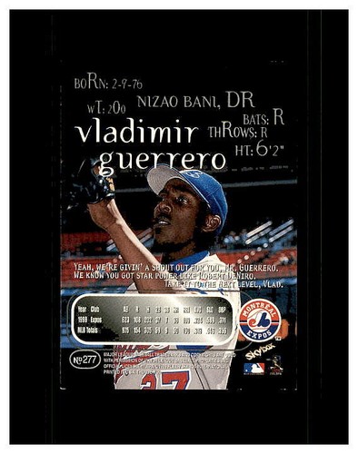 VLADIMIR GUERRERO HUGE YOU PICK HIGH GRADE CARDS 100,S SEE DROP DOWN BOX - Picture 34 of 374