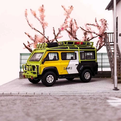 1:64 Master Land Rover Defender Van Diecast Auto Modelle Hobby Sammlerstücke Geschenke - Bild 11 von 19