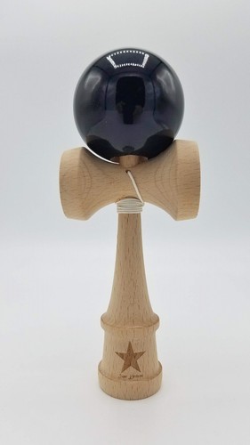x18 NUOVO 7" Super Kendama Ball Varietà Blu/Bianco Teschi Rosso Nero/Oro Abilità Giocattolo - Foto 10 di 13