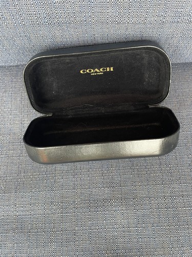 Coach Black EyeGlass Case for Glasses / Sunglasses (20) - Picture 3 of 7