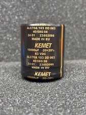 Kemet ALC70A103DD063 Kondensator ELKO 85°C 10000µF 63V 15.000h  D Ø35mm, L 40mm