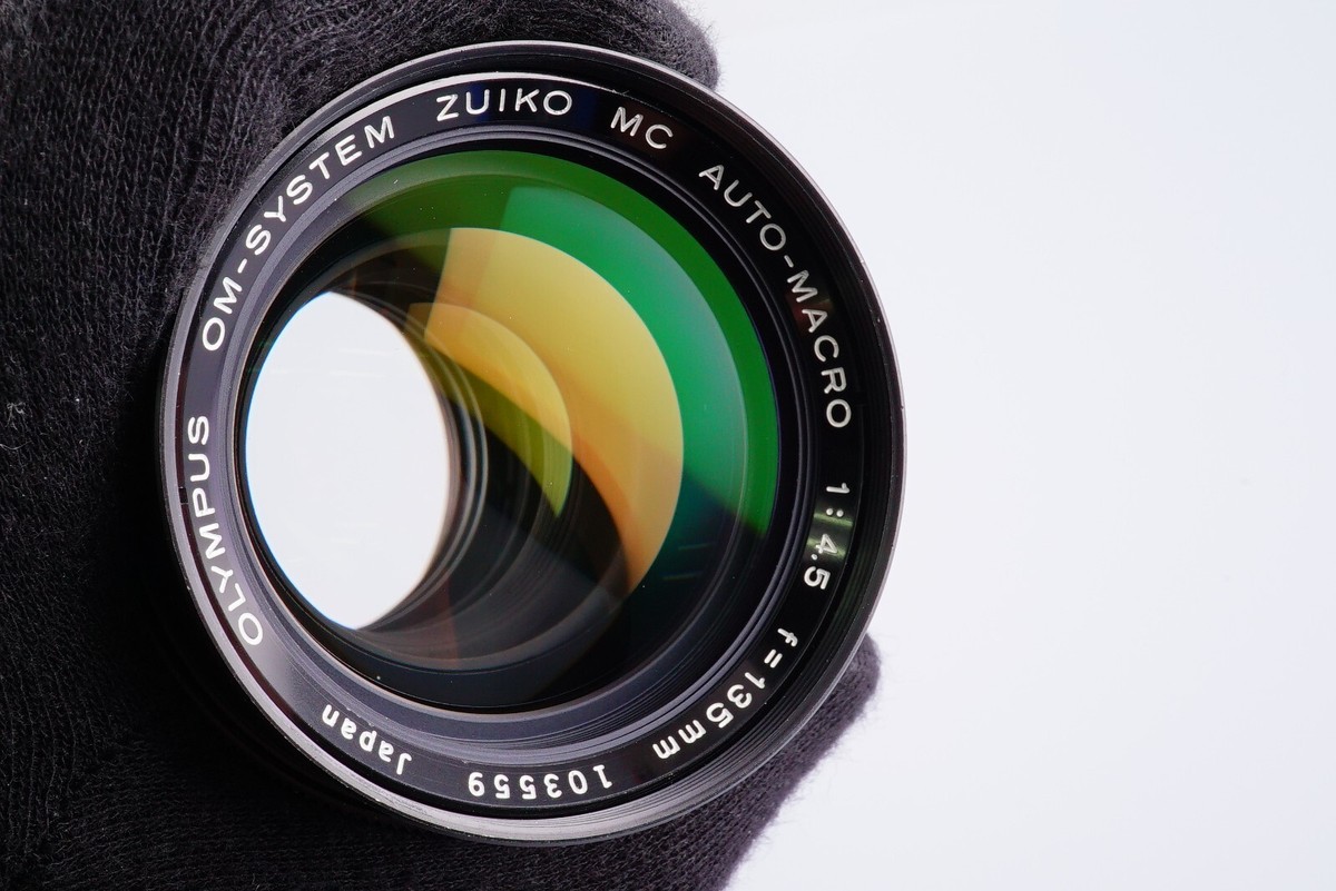 NEAR MINT OLYMPUS OM ZUIKO MC AUTO MACRO 135mm F/4.5 MF Lens