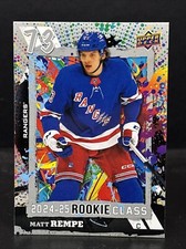 2024-25 Upper Deck Series 1 - Rookie Commemorative Class #RC-3 Matt Rempe (RC)