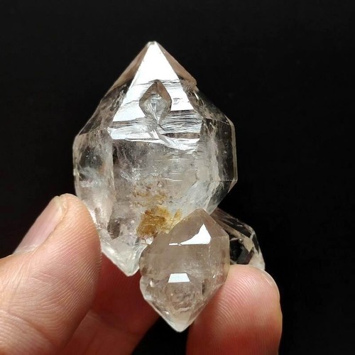 43g AAAA Natural Herkimer Diamond Symbiotic crystal Cluster Quartz Healing 3580 - Picture 12 of 22