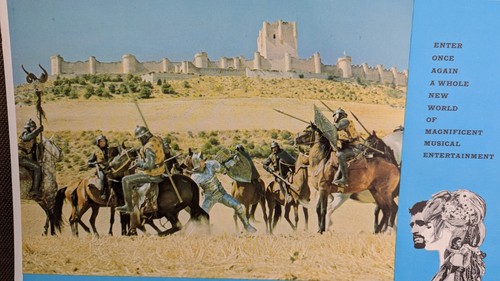 ONE Lobby Card Camelot 1973 Re-Release #8 Knights Fighting - Picture 4 of 10