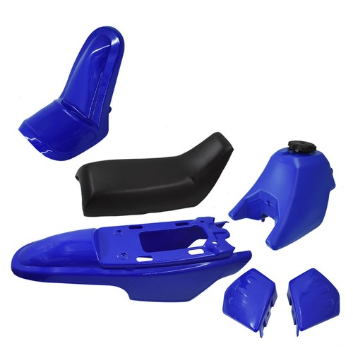 Para Yamaha PW50 PY50 PW 50 NUEVO Kit De Tanque De Gas Asiento Guardabarros Plástico Azul - Imagen 2 de 15