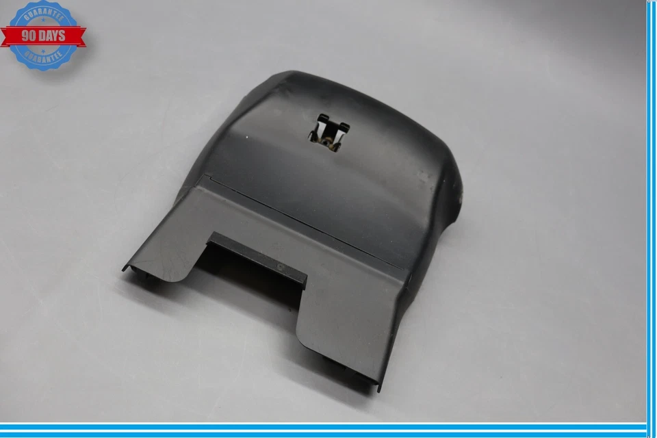 04-10 BMW 645Ci 650i Columna de dirección Cubierta de moldura inferior Negra 6947828 Fabricante de equipo original Foto 3 de 4