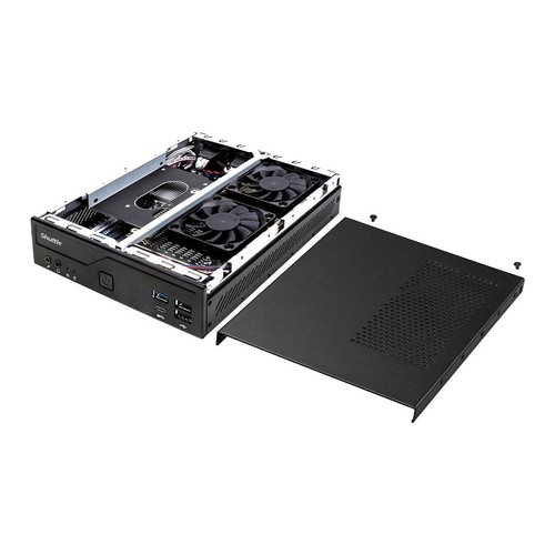 Shuttle Slim Mini PC i5-12400 Intel 2.5GbE + 1GbE LAN 16GB 256GB SSD Win11 Pro - Picture 6 of 24