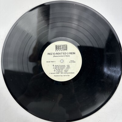 Rez E-Rekt'ed 2 Rein LP Record Album Vinyl Only
