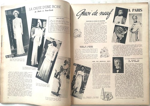 MARIE-CLAIRE n° 29 du 17 Septembre 1937 (1 ère année) ancienne revue de mode - Picture 3 of 7