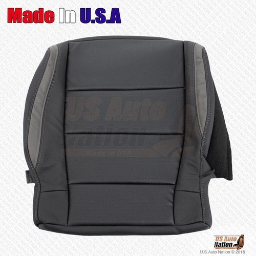 2017 - 2020 Ford F150 Raptor Driver Bottom Perforated Leather Seat Cover Black - Bild 7 von 10