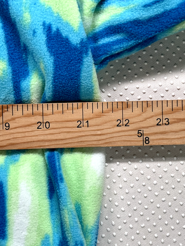 Chaqueta de mujer Columbia PFG Tie Die polar 1/4 cremallera manga larga azul talla XL - Imagen 5 de 8