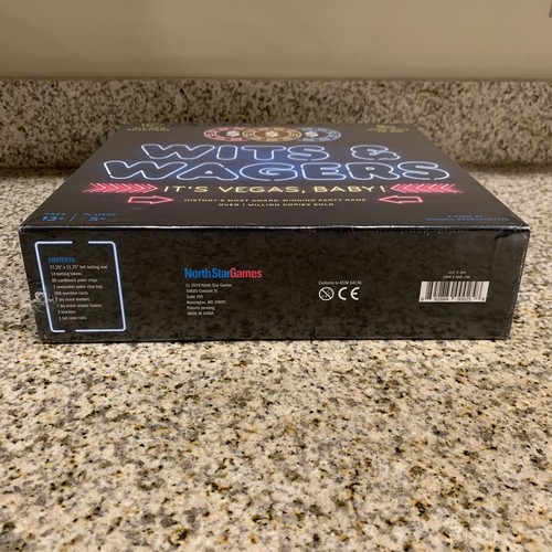 Wits & Wagers Board Game — Brand New Factory Sealed — 2019 North Star Games - Picture 6 of 8