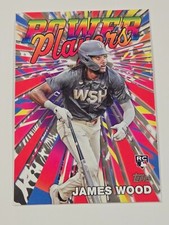 James Wood 2025 Topps Series 1 Celebration Power Players Rookie