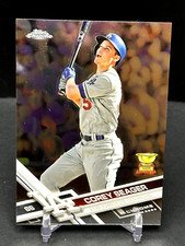 2017 Topps Chrome Corey Seager All Star Rookie Cup #50 Los Angeles Dodgers