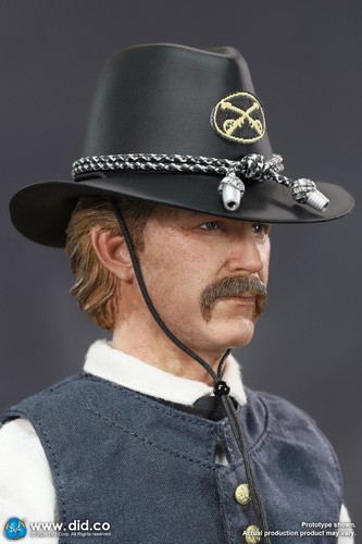 DiD Civil War US "John Dunbar" w/ Standing War Horse 1/6 scale - Picture 3 of 24
