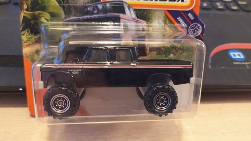 MATCHBOX - 1968 DODGE D200 BLACK 1/64 APROX *NEW* - Picture 2 of 4