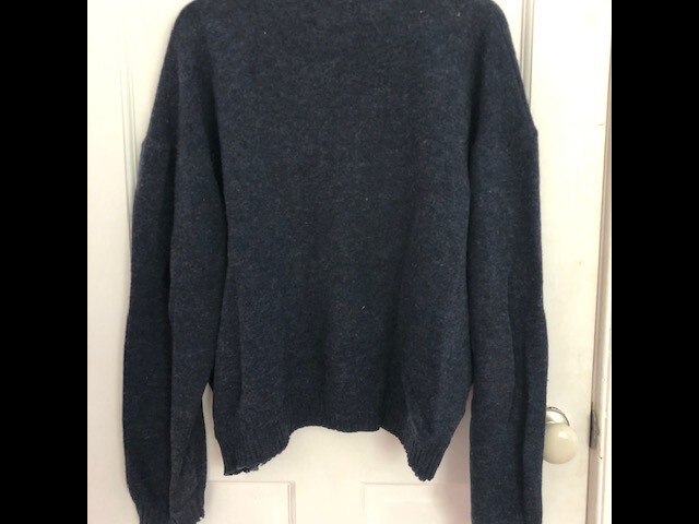 Pendleton Sweater- Wool, Dark Blue, lovely sweate… - image 5