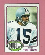 1976 TOPPS TONI FRITSCH FOOTBALL CARD #132