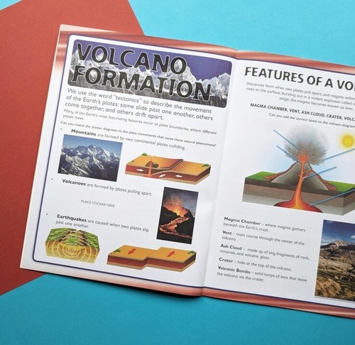 Volcano Experiment Discover Earthquakes & Volcanoes Erupting Educational Box Set - Picture 5 of 7