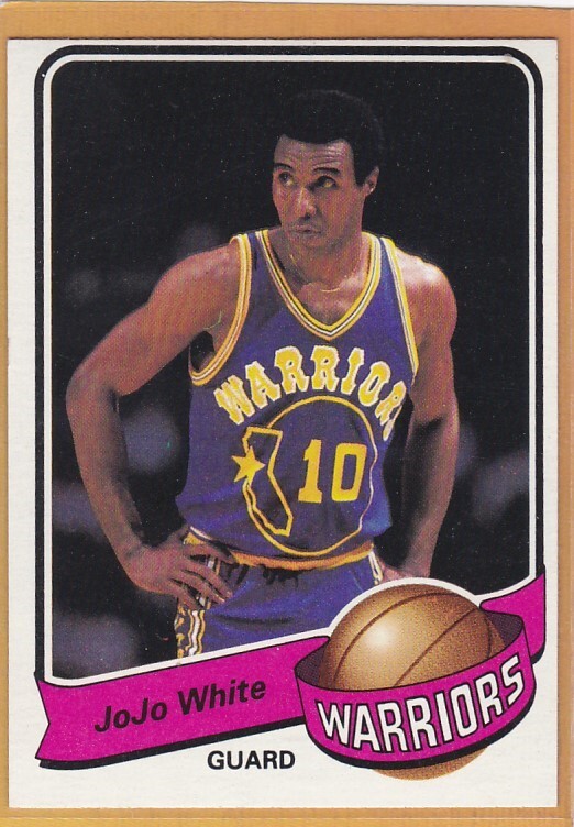1979-80 TOPPS BASKETBALL JOJO WHITE #11 WARRIORS NM/NMMT *A6793