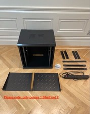 12U Server Rack Cabinet with over £150 extras! Wall Mounted Network Storage Rack